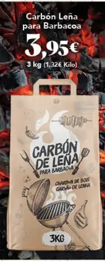 Gadis Carbón Leña para Barbacoa oferta