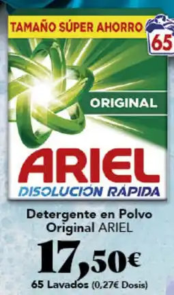 Gadis ARIEL Detergente en Polvo Original oferta