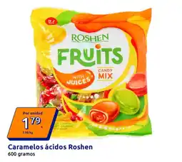Action ROSHEN Caramelos ácidos oferta