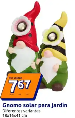 Action Gnomo solar para jardín oferta