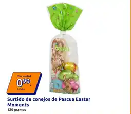 Action Surtido de conejos de Pascua Easter Moments oferta