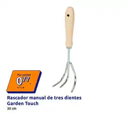 Action Rascador manual de tres dientes Garden Touch oferta