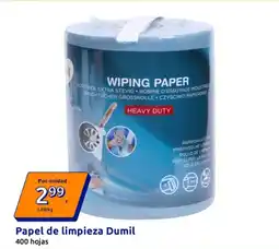 Action DUMIL Papel de limpieza oferta
