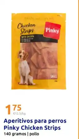 Action Aperitivos para perros Pinky Chicken Strips oferta