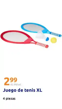 Action Juego de tenis XL oferta
