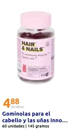 Action Gominolas para el cabello y las uñas Inno oferta