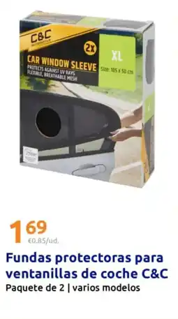 Action C&C Fundas protectoras para ventanillas de coche oferta