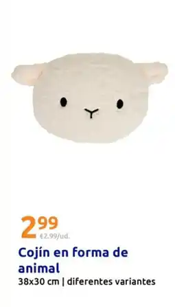 Action Cojín en forma de animal oferta