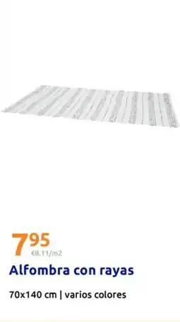 Action Alfombra con rayas oferta