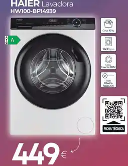 Tien 21 HAIER Lavadora oferta
