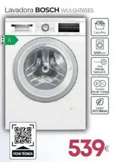Tien 21 BOSCH Lavadora WUU24T65ES oferta
