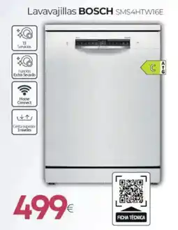 Tien 21 BOSCH Lavavajillas SMS4HTW16E oferta