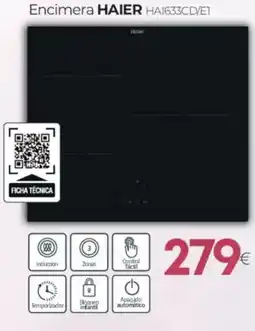 Tien 21 HAIER Encimera HA1633CD/E1 oferta