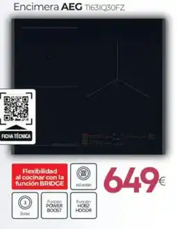 Tien 21 AEG Encimera T1631Q30FZ oferta