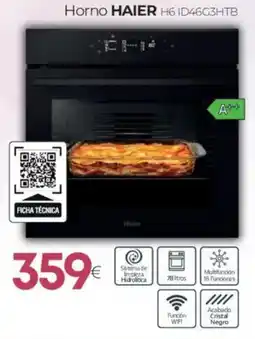 Tien 21 HAIER Horno H6 ID46G3HTB oferta