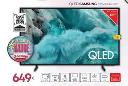 Tien 21 SAMSUNG Qled to65q7f4auxc oferta