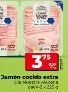 Dia Dia nuestra alacena - jamon cocido extra oferta
