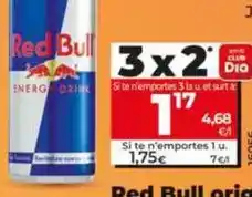 Dia Red bull - original oferta