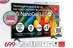 Tien 21 LG Nanocell 75nano80a6b oferta