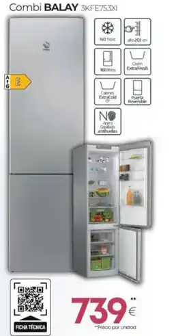 Tien 21 BALAY Combi 3KFE753XI oferta