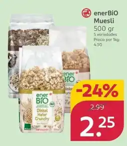 Rossmann ENERBIO Muesli oferta