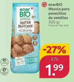 Rossmann ENERBIO Mezcla para panecillos de semillas oferta