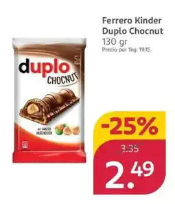 Rossmann DUPLO Ferrero Kinder Chocnut oferta
