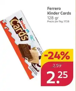 Rossmann FERRERO Kinder Cards oferta