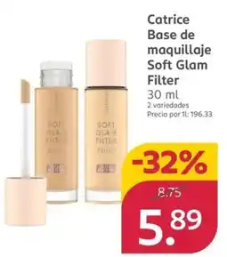 Rossmann Catrice Base de maquillaje Soft Glam Filter oferta