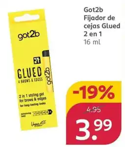 Rossmann GOT2B Fijador de cejas Glued 2 en 1 oferta
