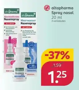 Rossmann ALTAPHARMA Spray nasal oferta