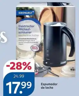 Rossmann IDEENWELT Espumador de leche oferta