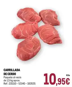 Makro Carrillada de cerdo oferta
