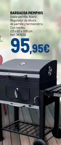 Makro Barbacoa memphis oferta