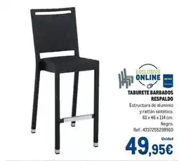 Makro Taburete barbados oferta