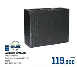 Makro Jardinera separador oferta