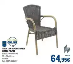 Makro Bistro - silla con reposabrazos bistro oferta