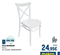 Makro Makro - silla sin brazos oferta