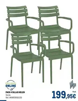 Makro Pack sillas helen oferta