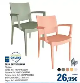 Makro Claro - silla gastro oferta