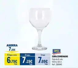 Makro Aro - copa combinado oferta