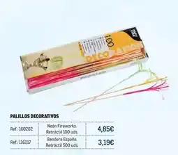 Makro Star - palillos decorativos oferta