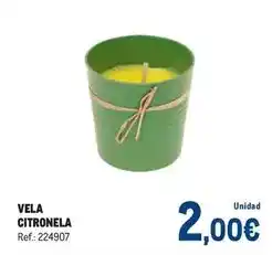 Makro Vela - citronela oferta