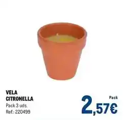 Makro Vela - citronella oferta
