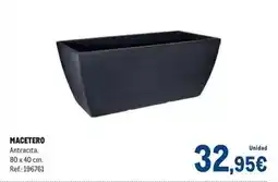 Makro Antracita - macetero oferta