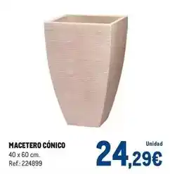 Makro Macetero conico oferta