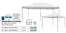 Makro Blanco - cenador montaje instantáneo oferta