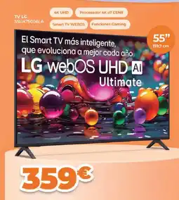 Pascual Martí LG Tv 55ua75006la oferta