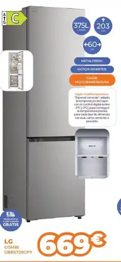 Pascual Martí LG Combi gbbs726cpy oferta