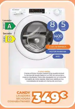 Pascual Martí CANDY Lavadora secadora cow4854twm61s oferta